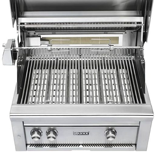 Lynx Professional 30" Stainless Steel Built-In Liquid Propane Gas Grill With All Ceramic Burners And Rotisserie - Image 4