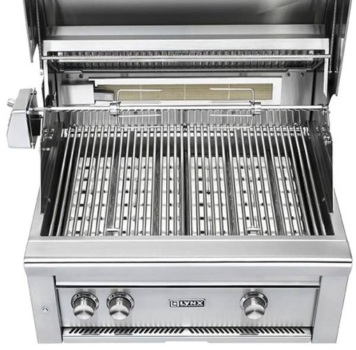 Lynx Professional 30" Stainless Steel Built-In Natural Gas Grill With All Ceramic Burners And Rotisserie - Image 4