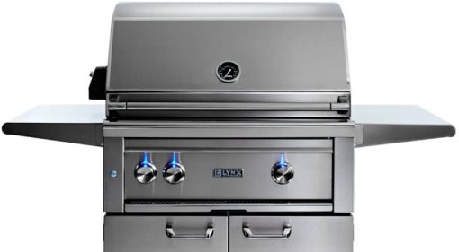 Lynx Professional 30" Stainless Steel Liquid Propane Gas Grill With 1 Trident Infrared Burner And 1 Ceramic Burner And Rotisserie - Image 4