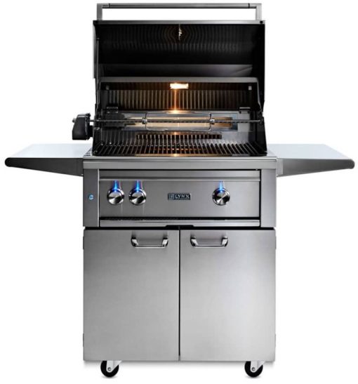 Lynx Professional 30" Stainless Steel Liquid Propane Gas Grill With 1 Trident Infrared Burner And 1 Ceramic Burner And Rotisserie - Image 3