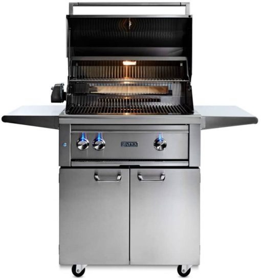 Lynx Professional 30" Stainless Steel Natural Gas Grill With 1 Trident Infrared Burner And 1 Ceramic Burner And Rotisserie - Image 2