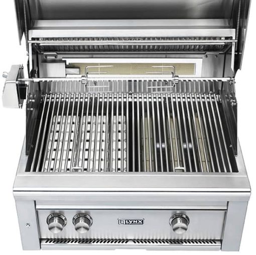 Lynx Professional 30" Stainless Steel Built-In Liquid Propane Gas Grill With 1 Trident Infrared Burner And 1 Ceramic Burner And Rotisserie - Image 4