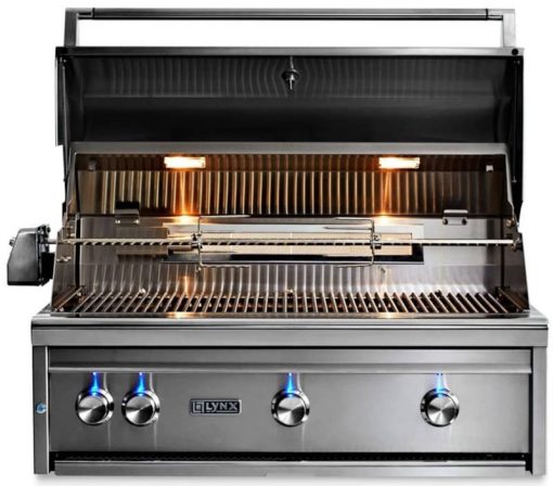 Lynx Professional 36" Stainless Steel Built-In Natural Gas Grill With All Trident Infrared Burners And Rotisserie - Image 3