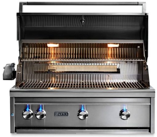 Lynx Professional 36" Stainless Steel Built-In Natural Gas Grill With All Ceramic Burners And Rotisserie - Image 2