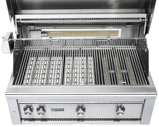 Lynx Professional 36" Stainless Steel Built-In Liquid Propane Gas Grill With 1 Trident Infrared Burner And 2 Ceramic Burners And Rotisserie - Image 4