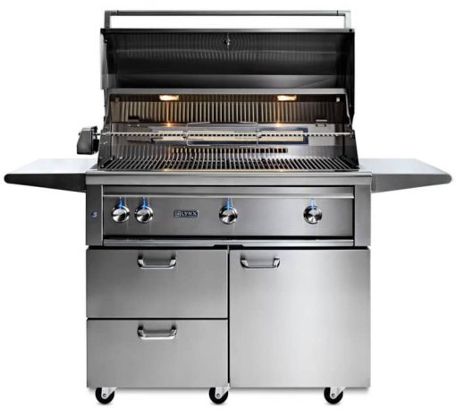 Lynx Professional 42" Stainless Steel Freestanding Liquid Propane Gas Grill With All Trident Infrared Burners And Rotisserie - Image 3