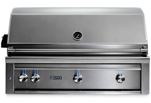 Lynx Professional 42" Stainless Steel Built-In Liquid Propane Gas Grill With All Trident Infrared Burners And Rotisserie