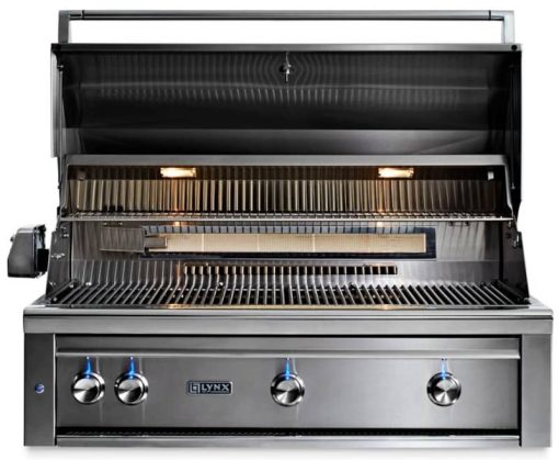Lynx Professional 42" Stainless Steel Built-In Liquid Propane Gas Grill With All Trident Infrared Burners And Rotisserie - Image 2