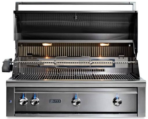 Lynx Professional 42" Stainless Steel Built-In Liquid Propane Gas Grill With All Trident Infrared Burners And Rotisserie - Image 3