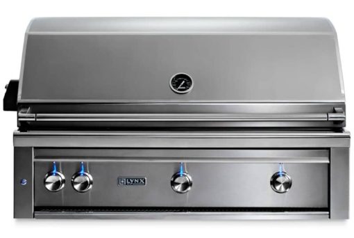 Lynx Professional 42" Stainless Steel Built-In Natural Gas Grill With All Trident Infrared Burners And Rotisserie