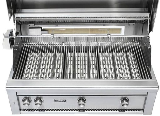 Lynx Professional 42" Stainless Steel Built-In Liquid Propane Gas Grill With All Ceramic Burners And Rotisserie - Image 4