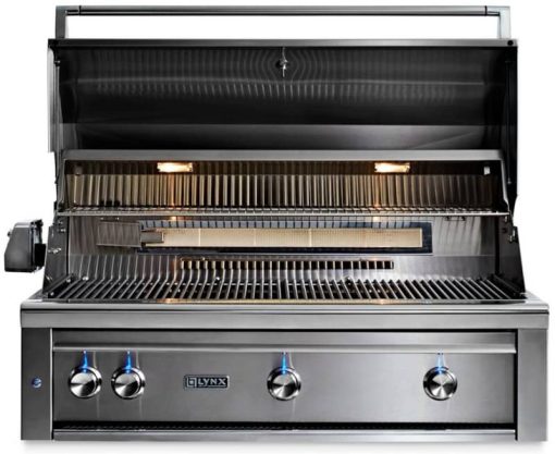 Lynx Professional 42" Stainless Steel Built-In Liquid Propane Gas Grill With All Ceramic Burners And Rotisserie - Image 2