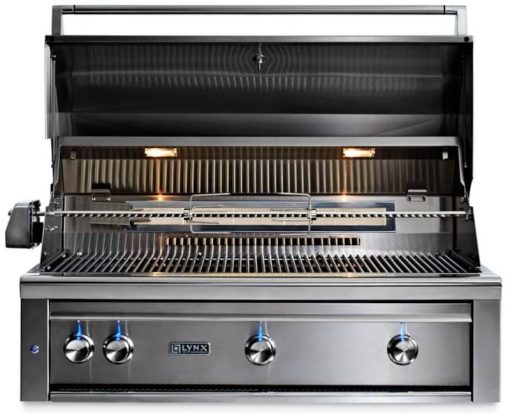 Lynx Professional 42" Stainless Steel Built-In Natural Gas Grill With 1 Trident Infrared Burner And 2 Ceramic Burners And Rotisserie - Image 3