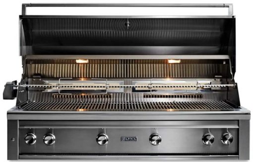Lynx Professional 54" Stainless Steel Built-In Liquid Propane Gas Grill With 1 Trident Infrared Burner And 3 Ceramic Burners And Rotisserie - Image 3