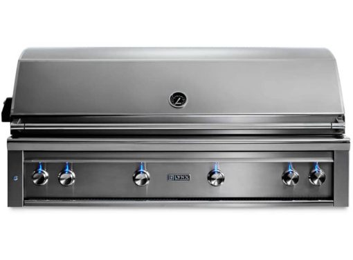 Lynx Professional 54" Stainless Steel Built-In Natural Gas Grill With 1 Trident Infrared Burner And 3 Ceramic Burners And Rotisserie