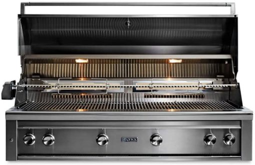 Lynx Professional 54" Stainless Steel Built-In Natural Gas Grill With 1 Trident Infrared Burner And 3 Ceramic Burners And Rotisserie - Image 3