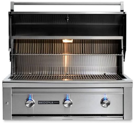 Lynx Sedona 36" Stainless Steel Built-In Natural Gas Grill With 1 ProSear Infrared Burner And 2 Stainless Steel Burners - Image 2