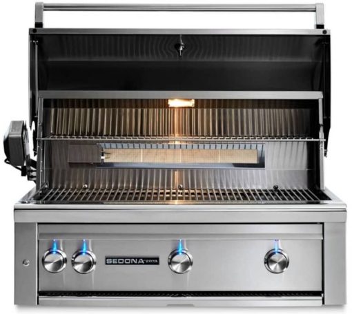 Lynx Sedona 36" Stainless Steel Built-In Natural Gas Grill With Rotisserie, 1 ProSear Infrared Burner And 2 Stainless Steel Burners - Image 2