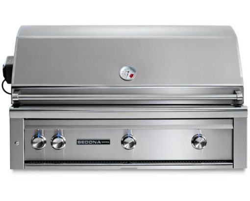 Lynx Sedona 42" Stainless Steel Built-In Natural Gas Grill With Rotisserie, 1 ProSear Infrared Burner And 2 Stainless Steel Burners