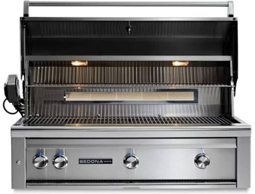 Lynx Sedona 42" Stainless Steel Built-In Natural Gas Grill With Rotisserie, 1 ProSear Infrared Burner And 2 Stainless Steel Burners - Image 2