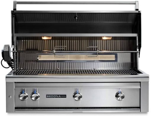 Lynx Sedona 42" Stainless Steel Built-In Natural Gas Grill With Rotisserie, 1 ProSear Infrared Burner And 2 Stainless Steel Burners - Image 3