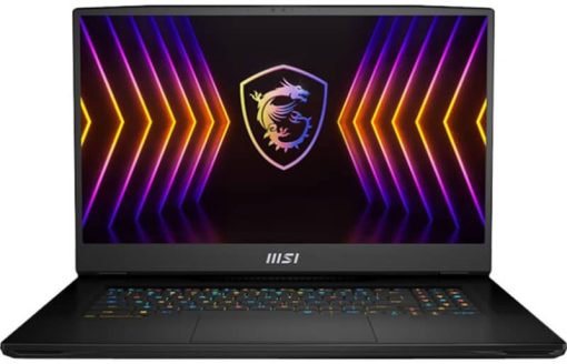 MSI Titan GT77 Core Black 17.3" Gaming Notebook Intel Core i9-12900HX 128GB RAM 4TB SSD, NVIDIA GeForce RTX 3080 Ti Graphics