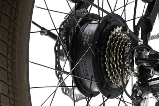 Magnum Metro S Black/Silver 500W Electric Bike - Image 4