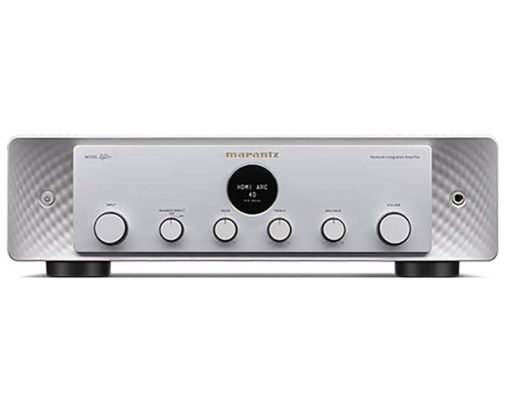 Marantz 2-Channel Silver/Gold Integrated Stereo Amplifier With Steaming Built-In