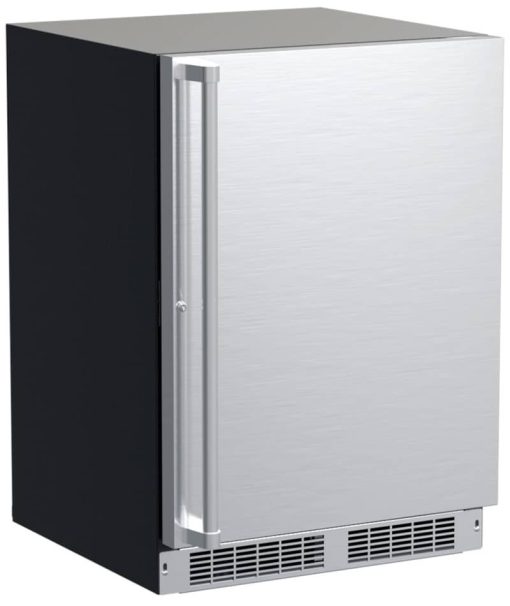 Marvel Professional 24" Stainless Steel Built-In Freezer