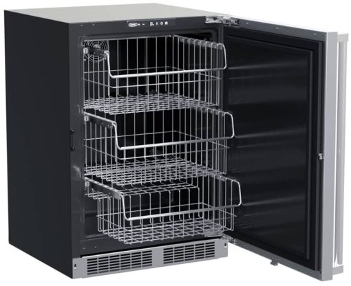 Marvel Professional 24" Stainless Steel Built-In Freezer - Image 2