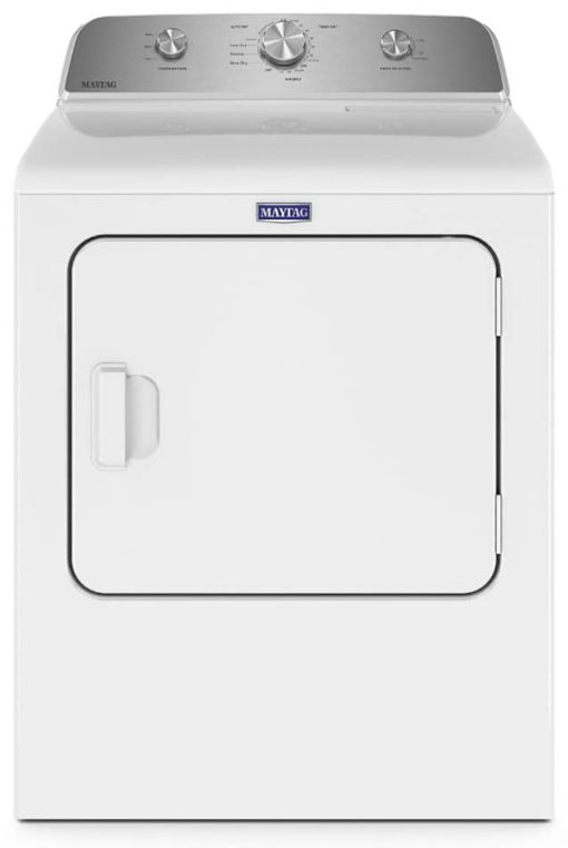 Maytag 7 Cu. Ft. White Gas Wrinkle Prevent Dryer