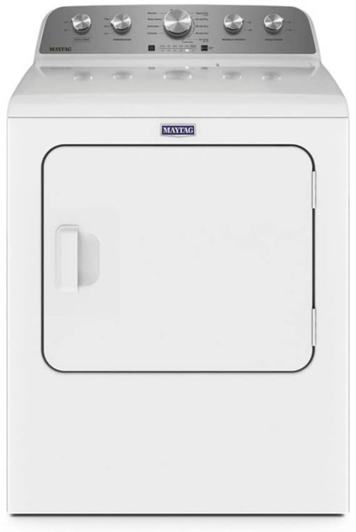 Maytag 7 Cu. Ft. White Gas Dryer With Extra Power