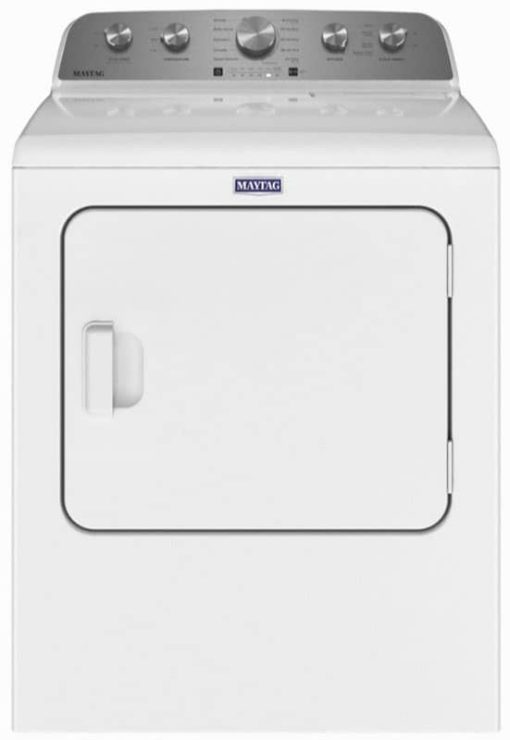 Maytag 7 Cu. Ft. White Gas Dryer With Steam-Enhanced Cycles