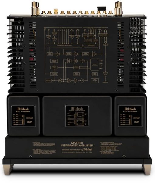 McIntosh Black  2-Channel Integrated Amplifier - MA9500 - Image 4