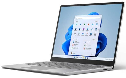 Microsoft Surface Laptop Go 2 12.4" Platinum Computer Intel i5-1135G7 8GB RAM 128GB SSD, Intel Iris Xe Graphics - Image 3