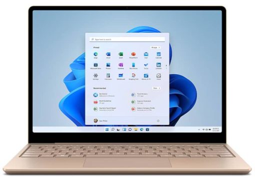 Microsoft Surface Laptop Go 2 12.4" Sandstone Computer Intel i5-1135G7 8GB RAM 128GB SSD, Intel Iris Xe Graphics