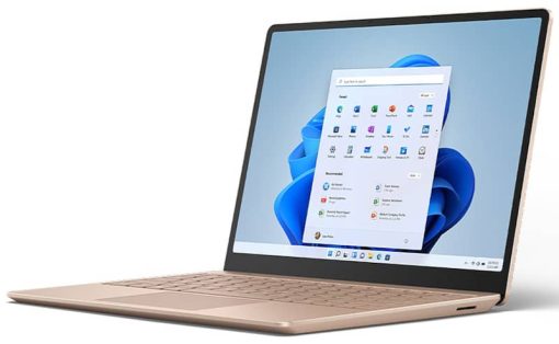 Microsoft Surface Laptop Go 2 12.4" Sandstone Computer Intel i5-1135G7 8GB RAM 128GB SSD, Intel Iris Xe Graphics - Image 3