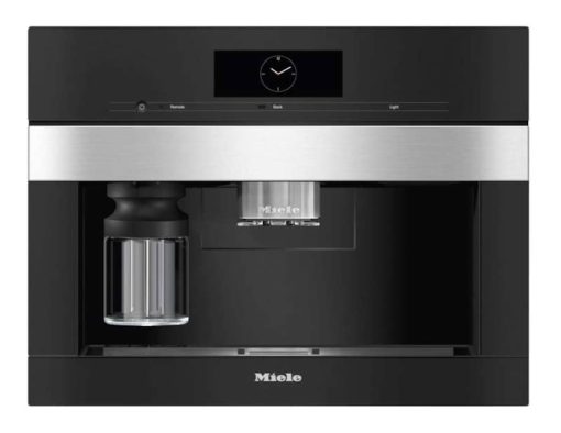 Miele CVA 7840 24" Clean Touch Black Steel Built-In Coffee System