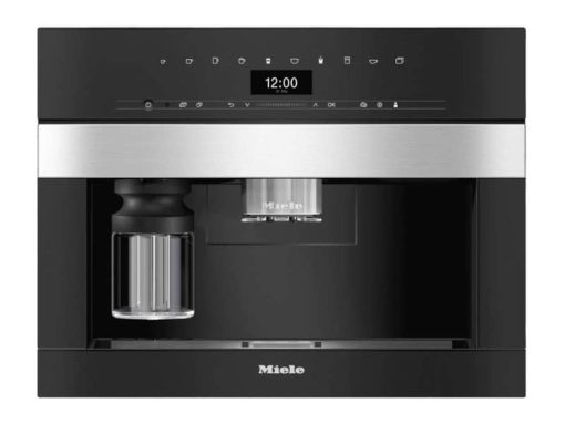 Miele CVA 7445 24" Clean Touch Black Steel Built-In Coffee System