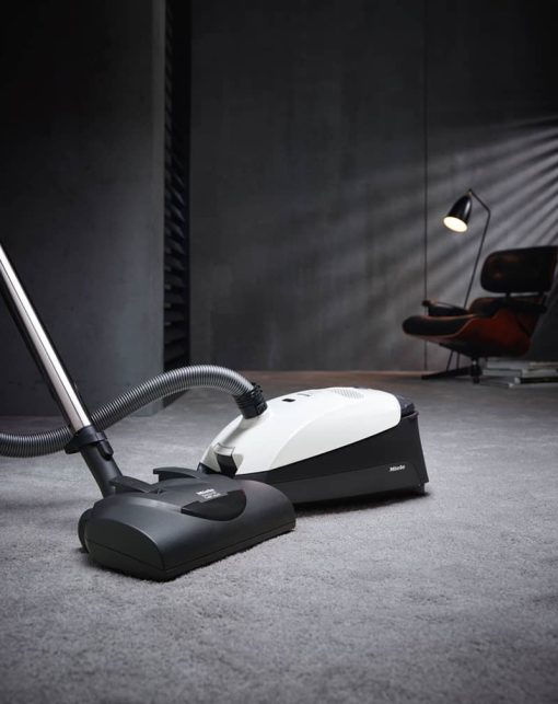 Miele Classic C1 Cat & Dog PowerLine Lotus White Canister Vacuum - Image 6