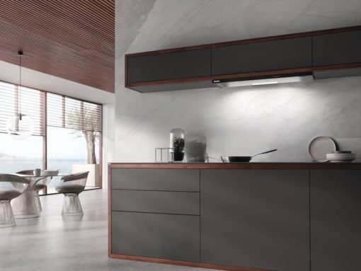 Miele DAS 4930 36" Obsidian Black Built-In Ventilation Hood - Image 4