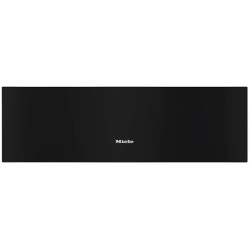 Miele ESW 7670 OBWS AM VitroLine 30" Obsidian Black Handleless Gourmet Warming Drawer