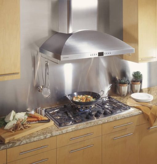 Monogram 36" Stainless Steel Wall-Mounted Vent Hood - Image 2