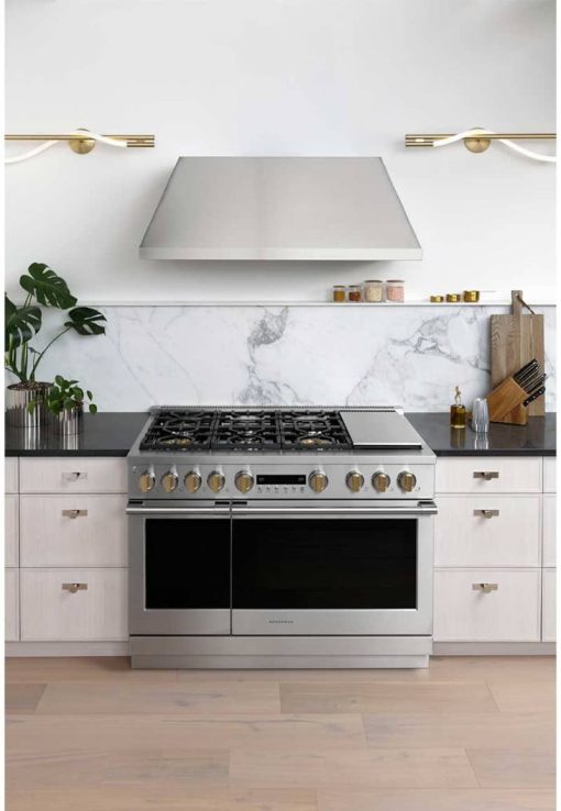 Monogram 48" Stainless Steel Professional Hood With QuietBoost Blower - Image 5