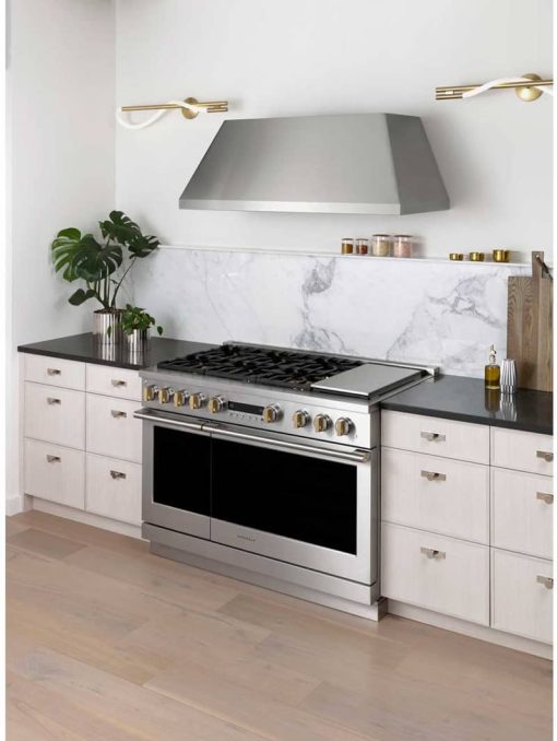 Monogram 48" Stainless Steel Professional Hood With QuietBoost Blower - Image 7