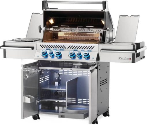 Napoleon Prestige Pro 500 RSIB Stainless Steel Natural Gas Grill - Image 3