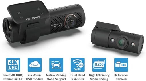NAV-TV BlackVue Cloud DR900x-2CH IR 4K UHD Dash Camera - Image 2