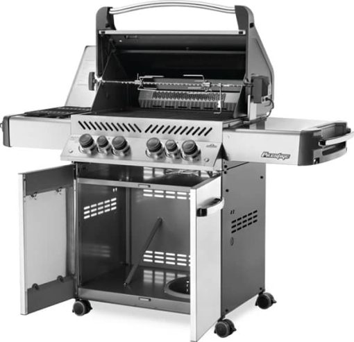 Napoleon Prestige 500 RSIB Stainless Steel Natural Gas Freestanding Grill - Image 3