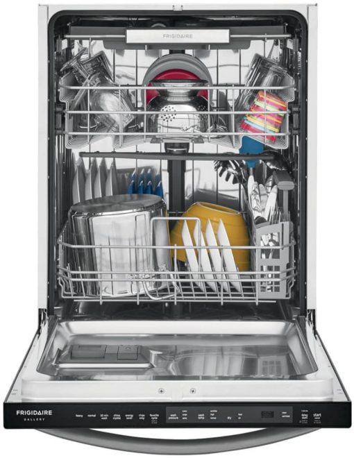 Frigidaire Gallery 24" Smudge-Proof Black Stainless Steel Built-In Dishwasher With EvenDry System - Image 3