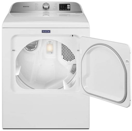 Maytag 7 Cu. Ft. White Electric Dryer With Moisture Sensing - Image 2